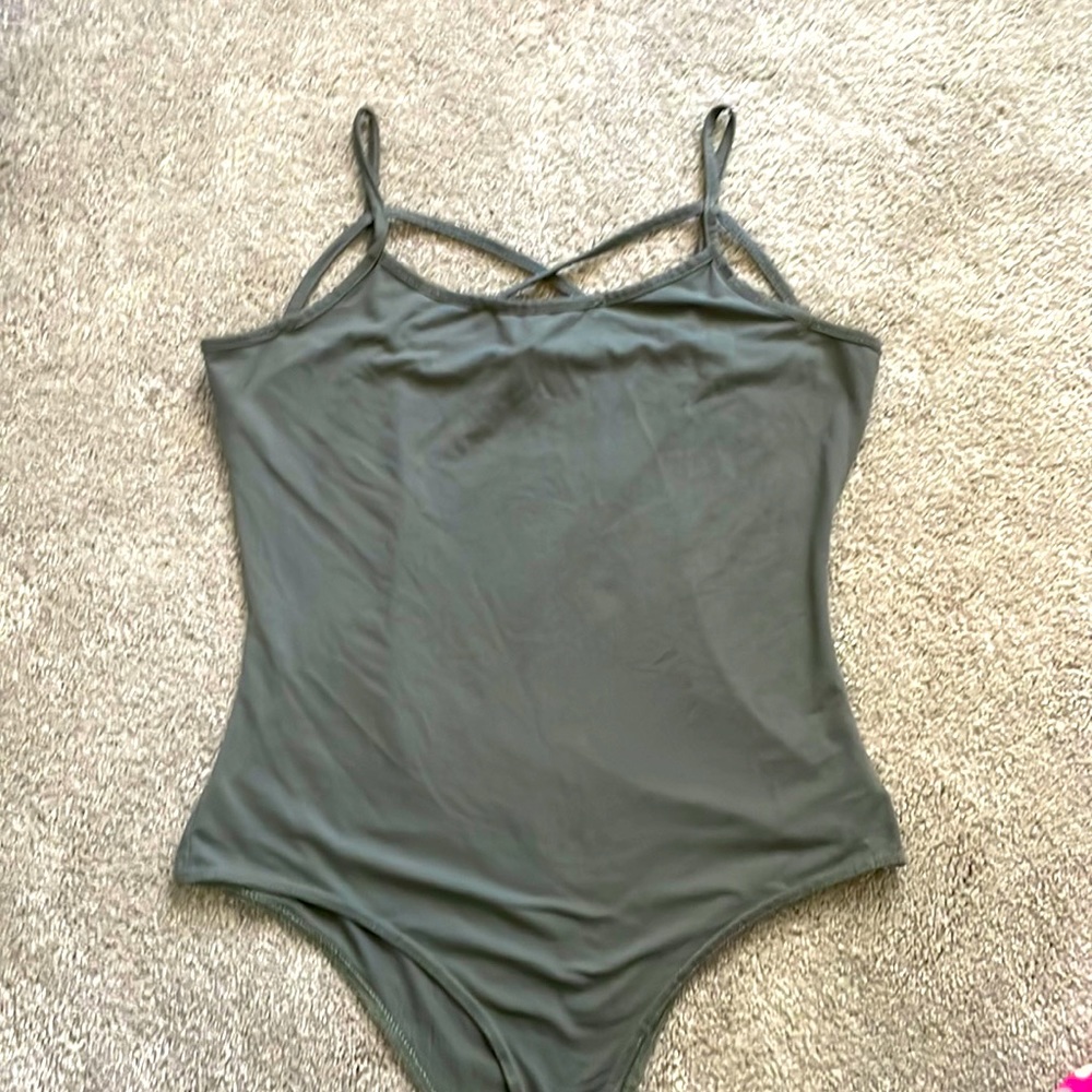 ‘Say What’ bodysuit- medium